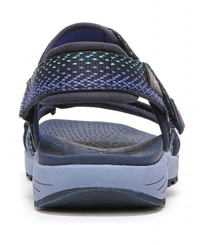 Women's Kona-Trek Ankle Strap Sandals Blue $50.00 Shoes