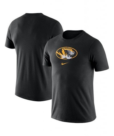 Men's Black Missouri Tigers Essential Logo T-shirt $22.79 T-Shirts