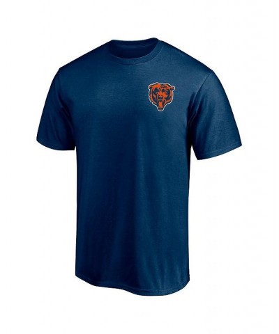 Men's Branded Navy Chicago Bears 1 Dad T-shirt $17.00 T-Shirts