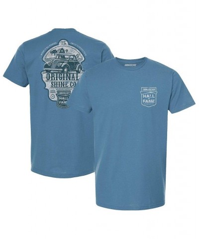 Men's Light Blue 2023 NASCAR Hall of Fame Shine Retro T-shirt $20.89 T-Shirts