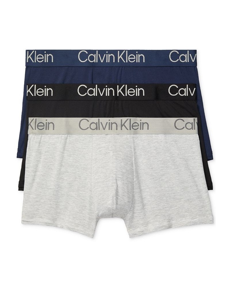 Men's Ultra Soft Modern Modal Trunk 3pk Brown $25.32 Underwear