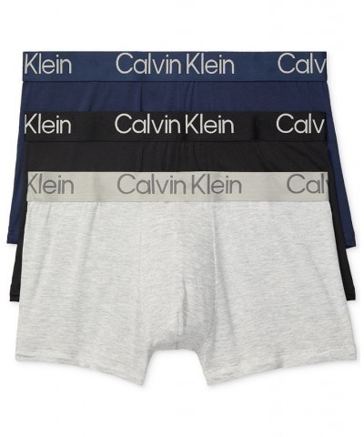 Men's Ultra Soft Modern Modal Trunk 3pk Brown $25.32 Underwear