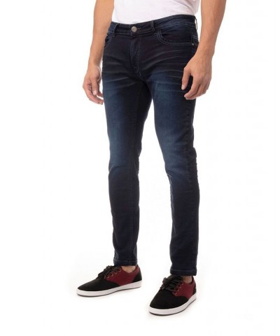 Men's Stretch 5 Pocket Skinny Jeans Blue $43.12 Jeans