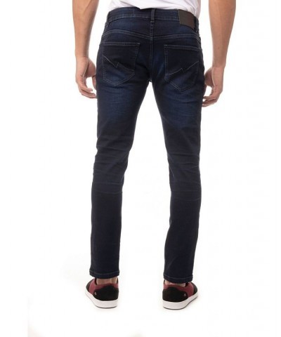 Men's Stretch 5 Pocket Skinny Jeans Blue $43.12 Jeans