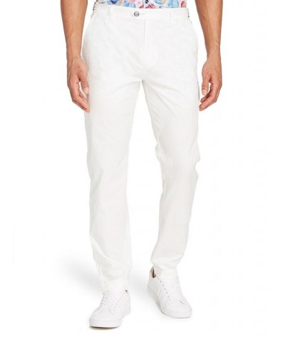 Men's Standard-Fit Claude Straight Leg Pants White $44.84 Pants