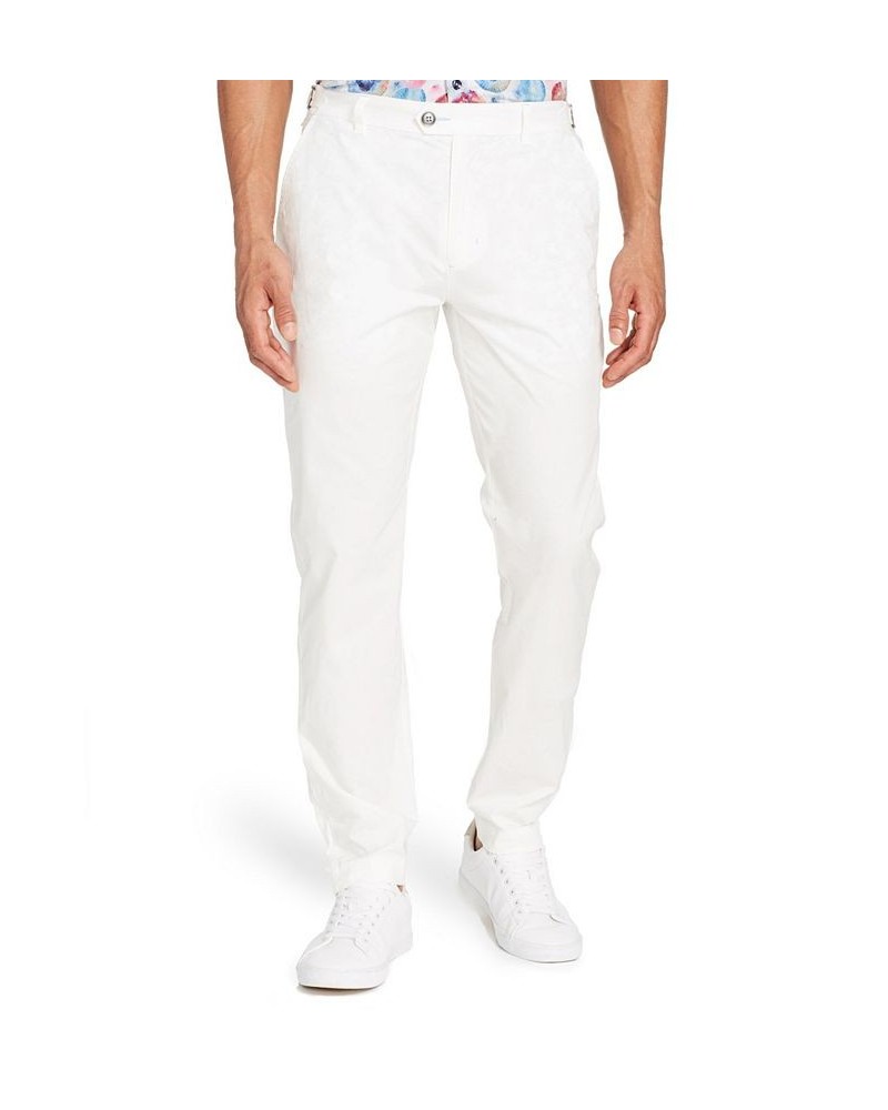 Men's Standard-Fit Claude Straight Leg Pants White $44.84 Pants