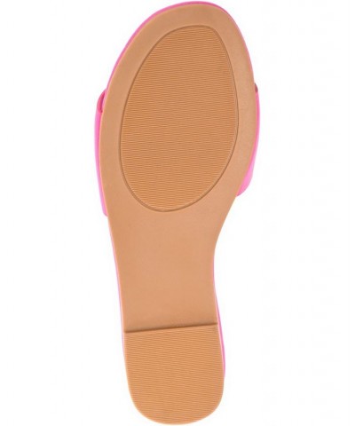 Women's Clair Cutout Sandals Pink $40.49 Shoes