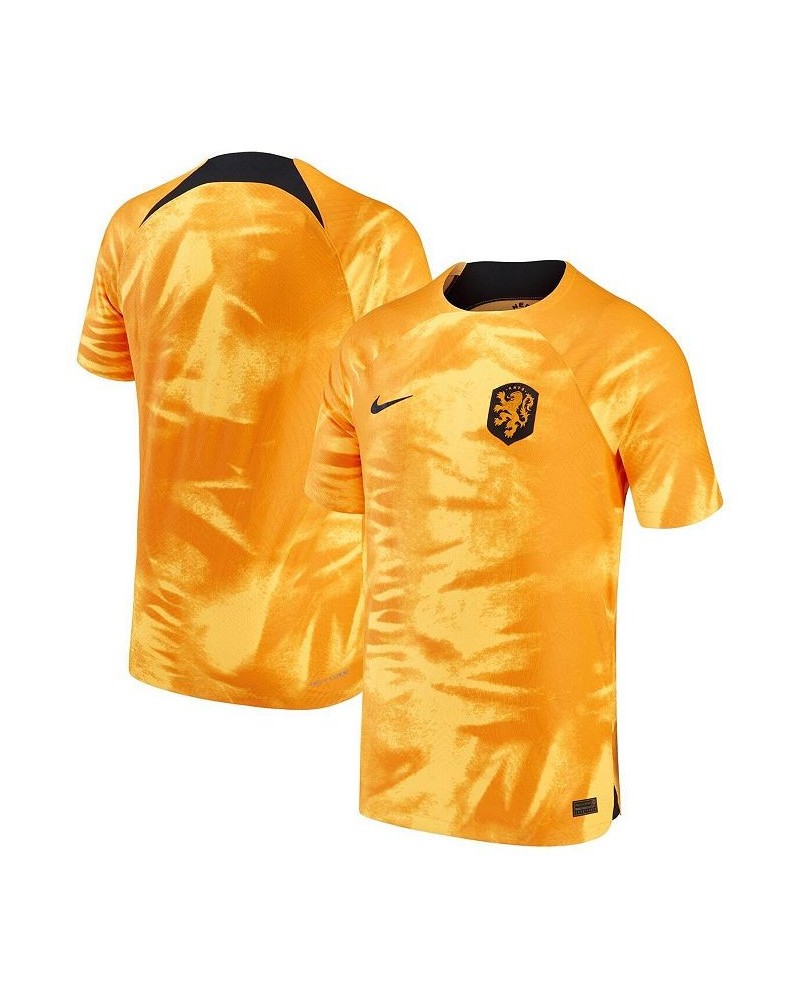 Men's Orange Netherlands National Team 2022/23 Home Vapor Match Authentic Blank Jersey $82.80 Jersey