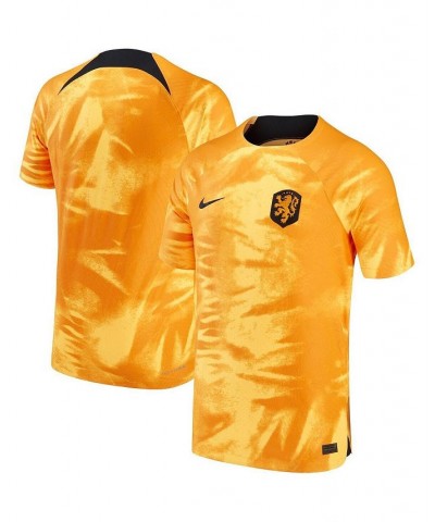 Men's Orange Netherlands National Team 2022/23 Home Vapor Match Authentic Blank Jersey $82.80 Jersey