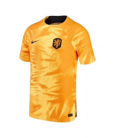 Men's Orange Netherlands National Team 2022/23 Home Vapor Match Authentic Blank Jersey $82.80 Jersey