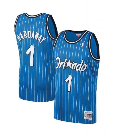 Men's Penny Hardaway Blue Orlando Magic Big and Tall Hardwood Classics Jersey $46.00 Jersey