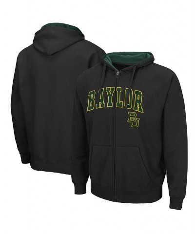 Men's Black Baylor Bears Arch Logo 3.0 Full-Zip Hoodie $30.00 Sweatshirt