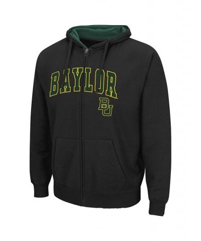 Men's Black Baylor Bears Arch Logo 3.0 Full-Zip Hoodie $30.00 Sweatshirt