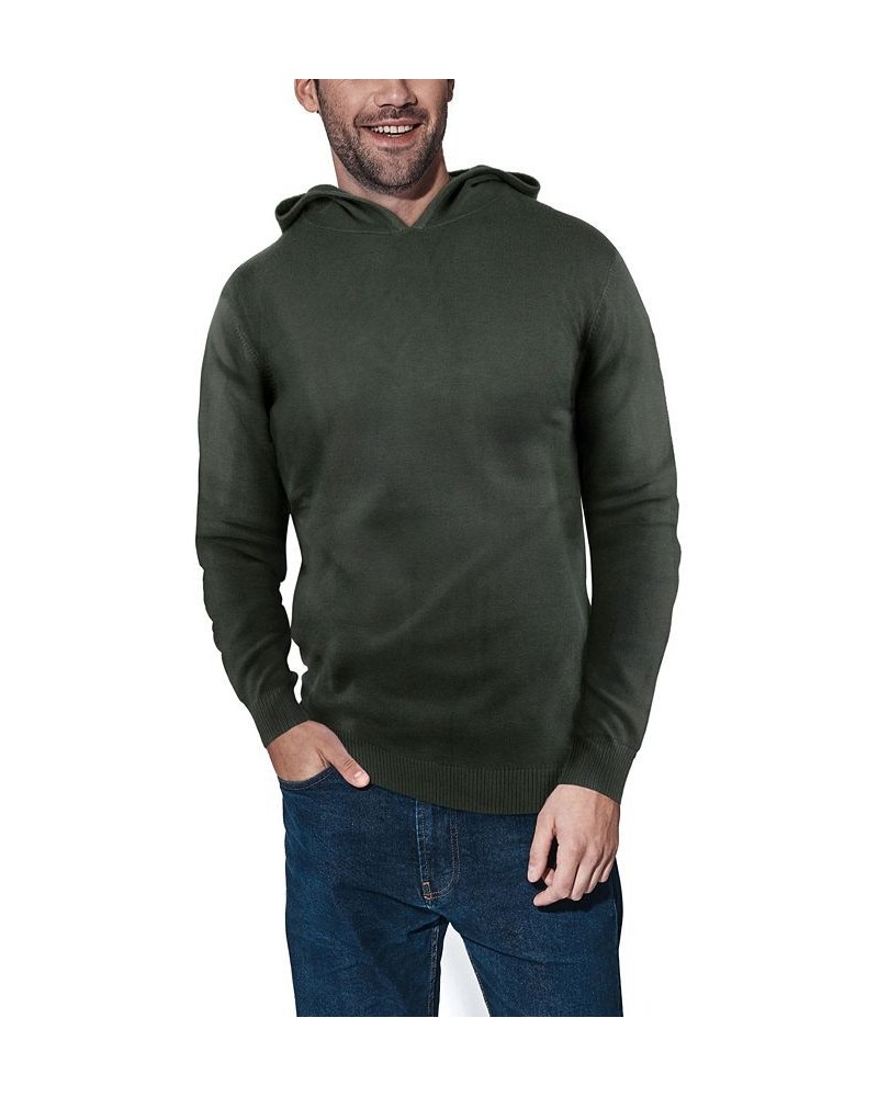 Men's Basic Hooded Midweight Sweater PD05 $29.49 Sweaters