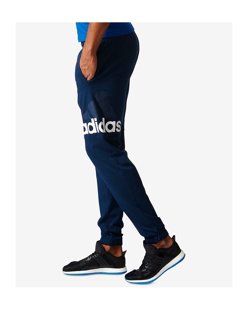 Men's Essentials Jersey Pants Navy $19.24 Pants