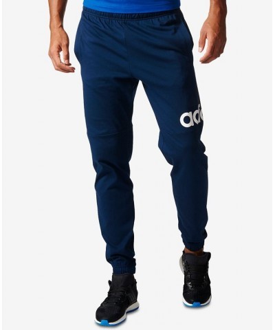 Men's Essentials Jersey Pants Navy $19.24 Pants