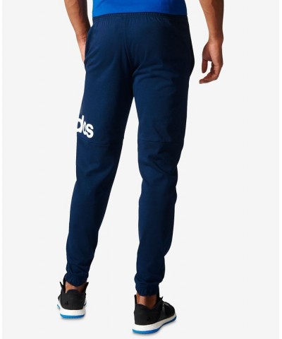 Men's Essentials Jersey Pants Navy $19.24 Pants