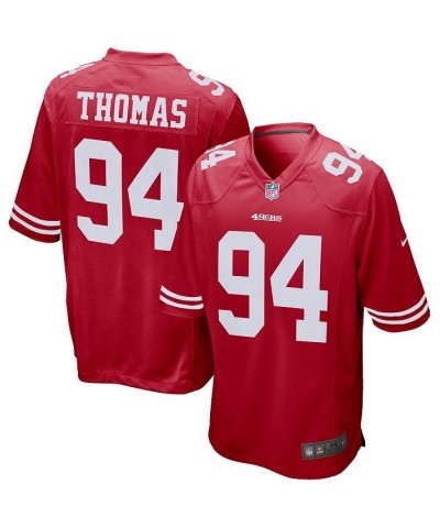 Men's Solomon Thomas Scarlet San Francisco 49ers Player Game Jersey $40.00 Jersey