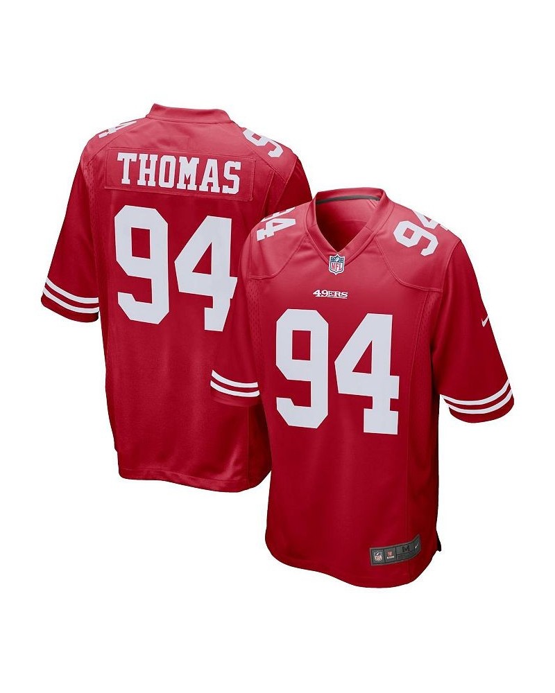 Men's Solomon Thomas Scarlet San Francisco 49ers Player Game Jersey $40.00 Jersey