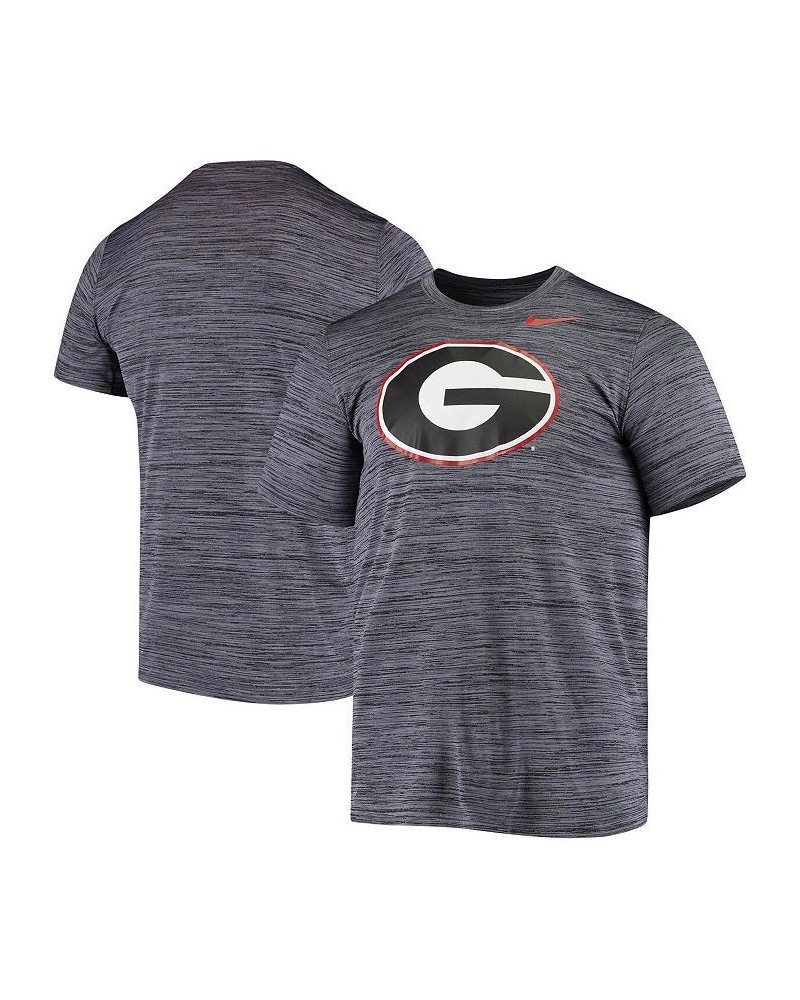 Men's Black Georgia Bulldogs Tonal Velocity Legend Performance T-shirt $30.79 T-Shirts