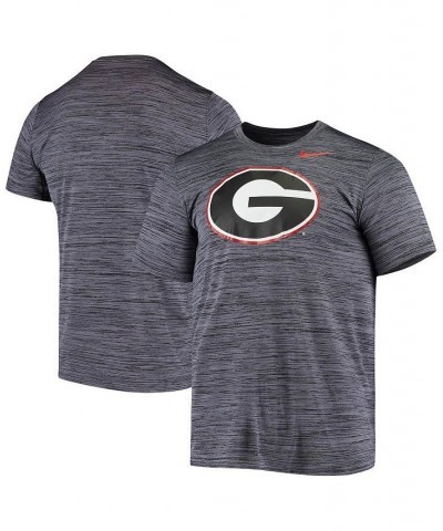 Men's Black Georgia Bulldogs Tonal Velocity Legend Performance T-shirt $30.79 T-Shirts