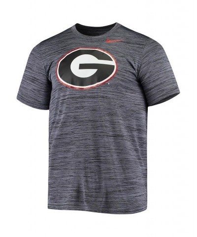 Men's Black Georgia Bulldogs Tonal Velocity Legend Performance T-shirt $30.79 T-Shirts