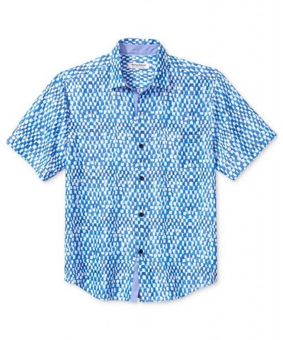 Men's Coconut Point Sandbar Shirt Blue $57.96 Shirts