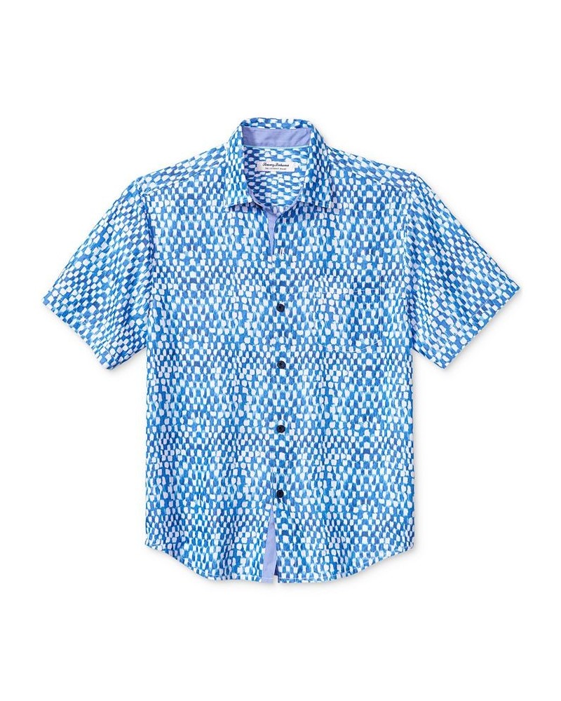 Men's Coconut Point Sandbar Shirt Blue $57.96 Shirts