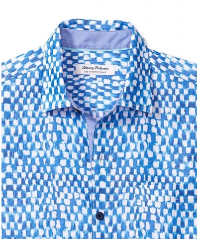 Men's Coconut Point Sandbar Shirt Blue $57.96 Shirts