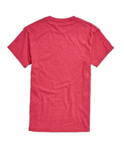 Men's Peanuts Campfire Mugs T-shirt Red $14.00 T-Shirts