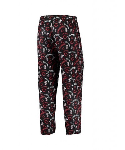 Men's Black Cincinnati Reds Cooperstown Collection Repeat Pajama Pants $30.79 Pajama