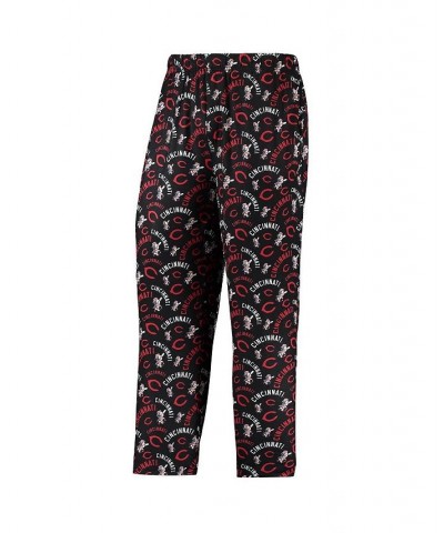 Men's Black Cincinnati Reds Cooperstown Collection Repeat Pajama Pants $30.79 Pajama