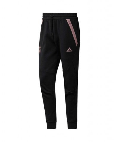 Men's Black Real Madrid Travel Pants $33.62 Pants