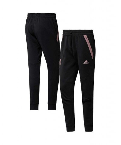 Men's Black Real Madrid Travel Pants $33.62 Pants