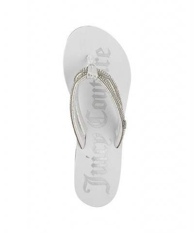 Women's Unwind Wedge Sandal White $30.00 Shoes