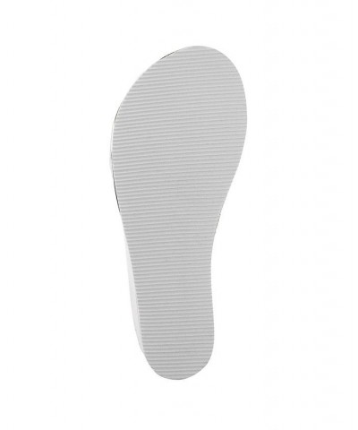 Women's Unwind Wedge Sandal White $30.00 Shoes