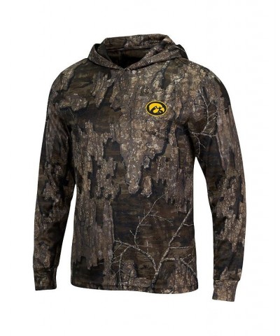 Men's Realtree Camo Iowa Hawkeyes Long Sleeve Hoodie T-Shirt $27.30 T-Shirts