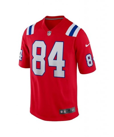 Men's Kendrick Bourne Red New England Patriots Game Jersey $63.00 Jersey