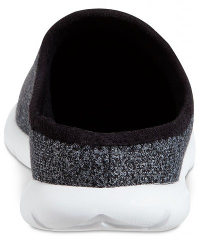 Men's Zenz Sport Indoor/Outdoor Knit Slippers Black $16.01 Shoes