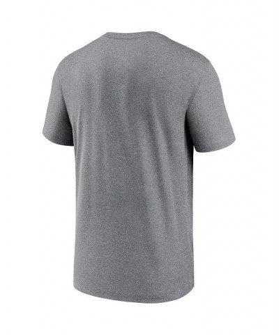 Men's Heathered Gray Las Vegas Raiders Icon Legend Performance T-shirt $18.00 T-Shirts