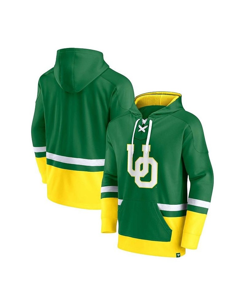 Men's Branded Green Oregon Ducks First Battle Pullover Hoodie $30.75 Sweatshirt