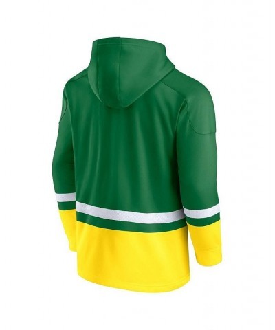 Men's Branded Green Oregon Ducks First Battle Pullover Hoodie $30.75 Sweatshirt