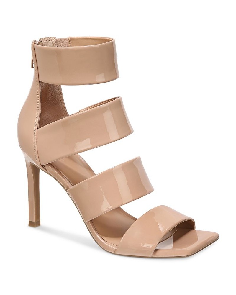 Liana Strappy Dress Sandals Tan/Beige $52.74 Shoes