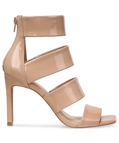 Liana Strappy Dress Sandals Tan/Beige $52.74 Shoes