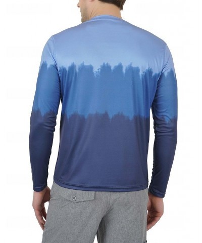 Men's Wayfinder Sun Protection T-shirt Blue $22.05 T-Shirts