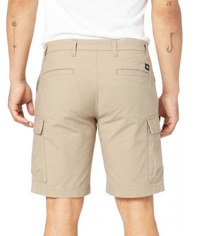 Men's Big & Tall Straight-Fit Smart 360 Tech™ Stretch Cargo Shorts Taupe Sand $21.60 Shorts