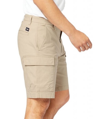 Men's Big & Tall Straight-Fit Smart 360 Tech™ Stretch Cargo Shorts Taupe Sand $21.60 Shorts