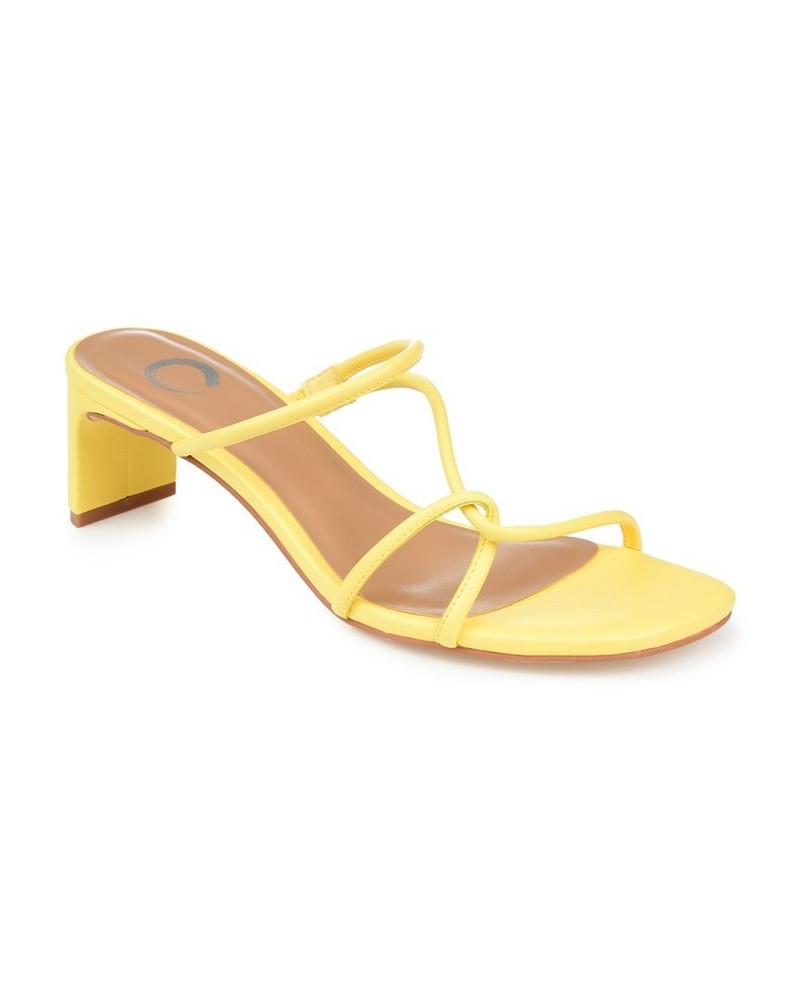 Women's Rianne Sandals Yellow $35.99 Shoes