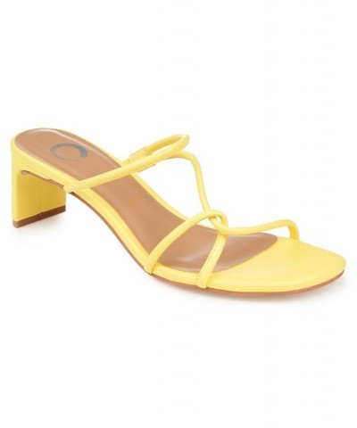 Women's Rianne Sandals Yellow $35.99 Shoes