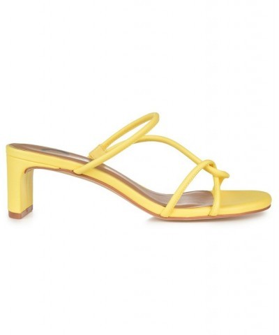 Women's Rianne Sandals Yellow $35.99 Shoes